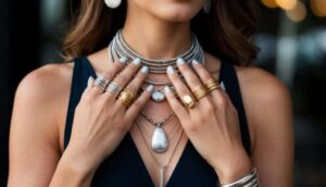 Metalizados Dourado e Prata: Sofisticação para o Dia e para a Noite