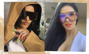 Óculos Máscara e Pillbox Hat: Futurismo e Retrô no Visual de Verão